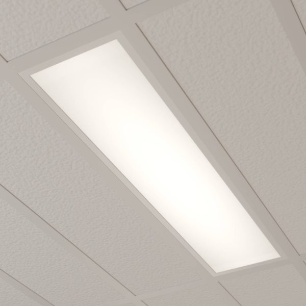 Arcchio Nesley LED-panel, 120 cm, 4.000 K, hvid