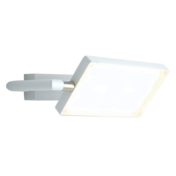 Book LED-væglampe, hvid