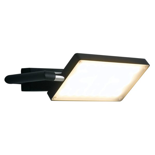 Book LED-væglampe, sort