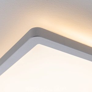 Paulmann Atria Shine LED-panel 42x42 cm mat krom