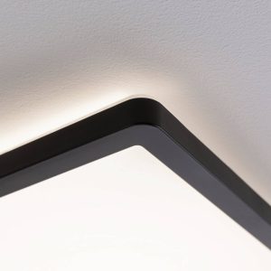 Paulmann Atria Shine dim LED-panel 42x42 cm krom