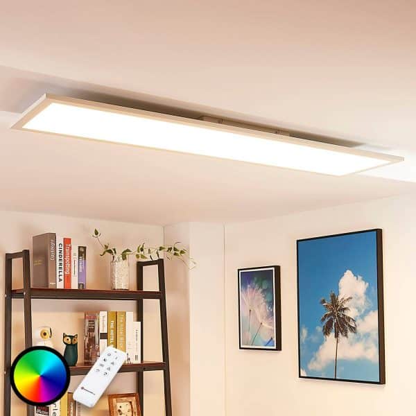 Arcchio Tinus LED-panel, RGB, 119,5 cm x 29,5 cm