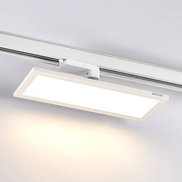 Arcchio Hairis 3-faset LED-panel, hvidt 3.000 K