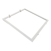 Green-ID Click-Fit hvid indbygningsramme for 60x60 LED panel