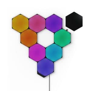 Nanoleaf Hexagons Ultra Black Edition Starter Kit (9 Panels)