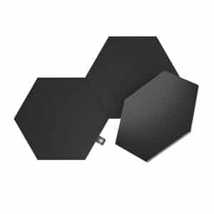 Nanoleaf Shapes Black Hexagons Expansion Pack (3 Panels)