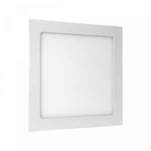 Algine Eco LED 18W - 230V, IP20, Kold Hvid, Loft Panel, Hvid Ramme - Dæmpbar : Ikke dæmpbar, Kulør : Kold