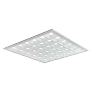 LEDlife 60x60 LED panel, Gitter - 36W, UGR16, RA90, Philips driver, flicker free, 110lm/w, hvid kant - Dæmpbar : Ved tilkøb, Kulør : Varm