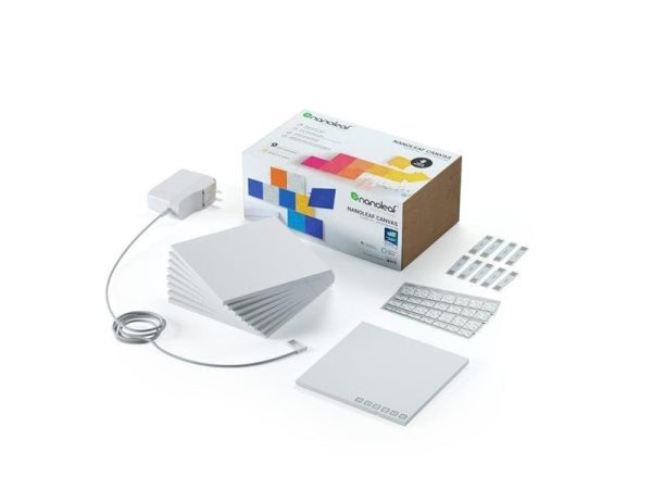 Nanoleaf - Canvas Starter Kit - 9 Panels