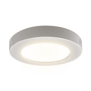 Outlet: LED Downlight Pro Rund 6W - Naturlig Hvid 4000K, Mat Hvid, Plast - Kulør : Neutral