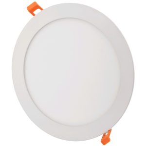 18W LED indbygningspanel - Hul: Ø20,2 cm, Mål: Ø22 cm, 230V - Dæmpbar : Ikke dæmpbar, Kulør : Varm