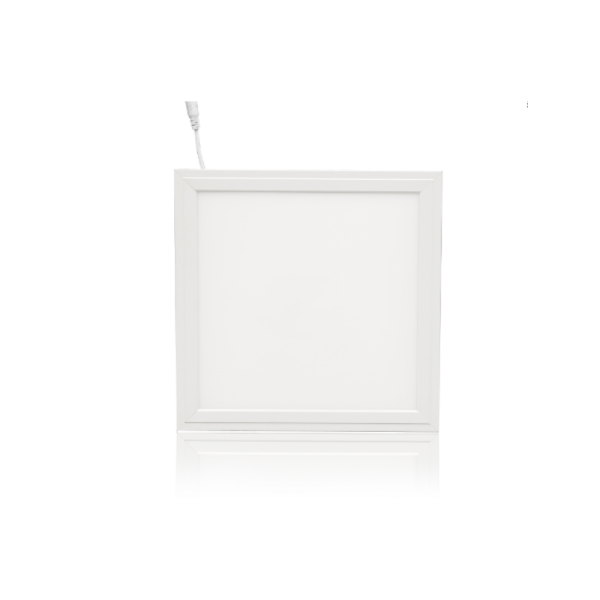 18W LED panel - Hul: 28 x 28 cm, Mål: 29,5 x 29,5 cm, 230V - Dæmpbar : Ikke dæmpbar, Kulør : Varm