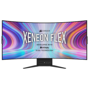 45" Corsair XENEON FLEX 45WQHD240 - 3440x1440 - 240Hz - OLED - Curved