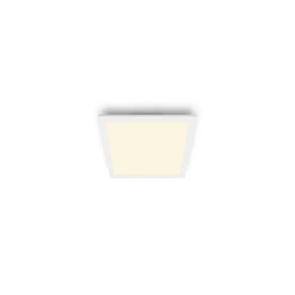 Philips Touch Funktionel LED Loftlampe i hvid metal/plastik - CL560 SQ 12W 27K W HV06 Rustfritstål