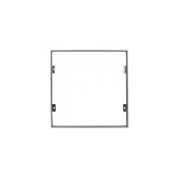 Ramme til 60x60 LED panel - Samles hurtigt, uden synlige skruer, hvid kant
