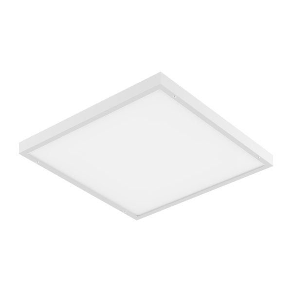 36W LED Panel - 2i1 Bagbelyst, 595x595mm, 4000K, 120lm/W - Kulør : Neutral