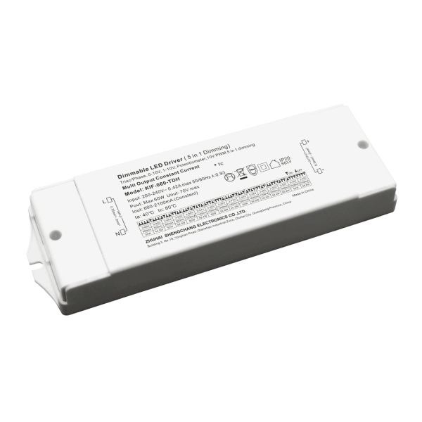 Dæmpbar LED Panel Driver - TRIAC - 600-2100mA - Max. 60W