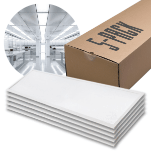 LED Panel 30X120 - 5-Pak - 4000K - 4300lm - 40W - NELIO - Hvid