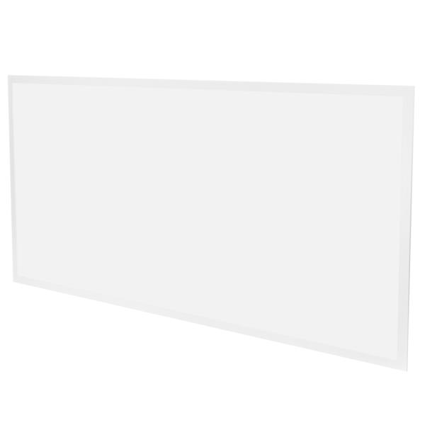 Outlet: 120x60 bagbelyst LED panel, CCT - 3 lyskulører, 46W, 180lm/w, hvid kant - Kulør : 3-i-1