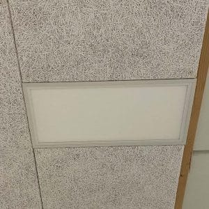 Troldtektramme til LED Panel 30x60 - 25mm - Perfect Fit - Hvid
