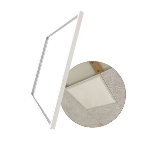 Troldtektramme til LED Panel 60x60 - 25mm - Perfect Fit - Hvid