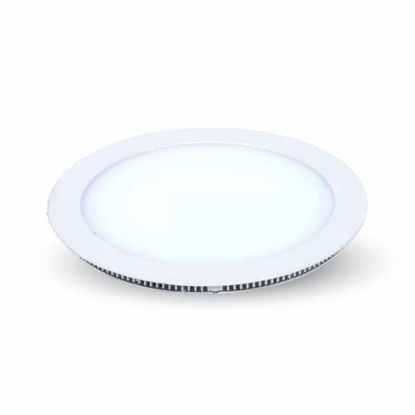 V-TAC 22W LED paneler - 6400K, rund - Kulør : Kold