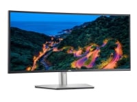 Dell UltraSharp U3423WE - LED-skærm - kurvet - 34.14 - 3440 x 1440 WQHD @ 60 Hz - IPS Black - 300 cd/m² - 2000:1 - 5 ms - 2xHDMI, DisplayPort, USB-C - højtalere - platinsølv - med 3 års Advanced Exchange Service og Premium Panel Guarantee