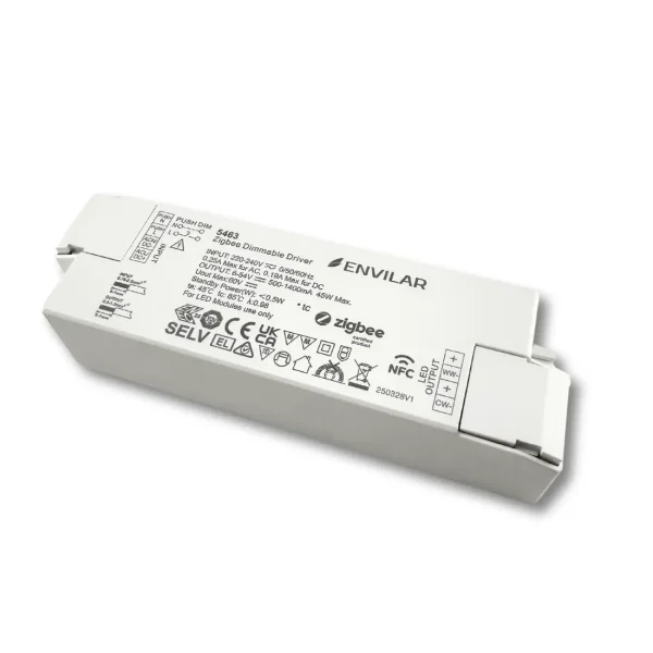 LED Panel Driver - 45W - Til CCT - Zigbee - NFC Dæmpbar driver