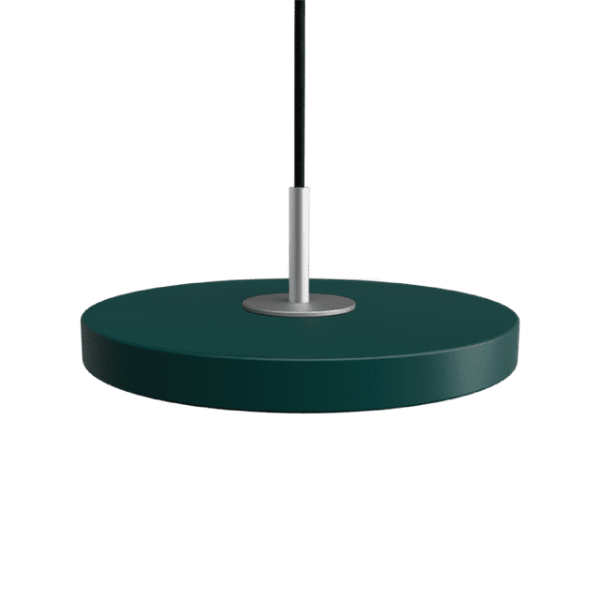 Umage Asteria Micro Pendel Forest Green/Stål Top