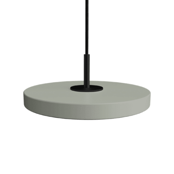 Umage Asteria Micro Pendel Med Lysdæmper Nuance Olive/Sort Top