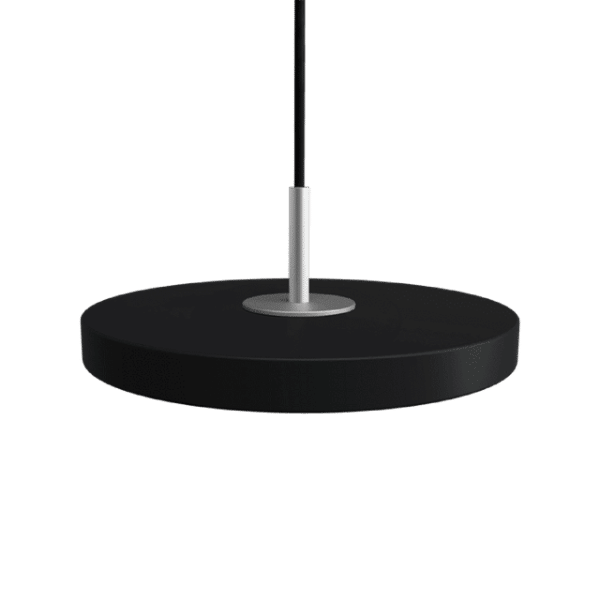 Umage Asteria Micro Pendel Sort/Stål Top