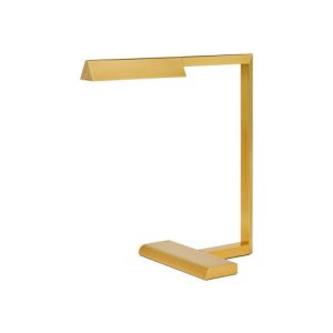 Dessau 16" Table Lamp Natural Brass