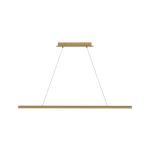 Dessau 48" Linear Suspension Natural Brass