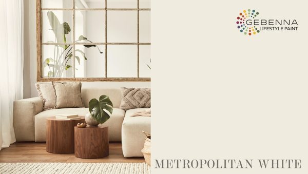 Gebenna Vægmaling: Metropolitan White 9 liter