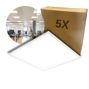 LED Panel 60x60 - 5-Pak - 4000K - 4320lm - 36W - NELIO G2 - Hvid