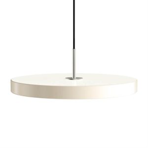 Umage Asteria pendel - Medium - Pearl White / Stål