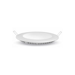 V-Tac 24W LED indbygningspanel - Hul: Ø28 cm, Mål: Ø30 cm, 230V, Samsung LED chip - Dæmpbar : Ikke dæmpbar, Kulør : Neutral