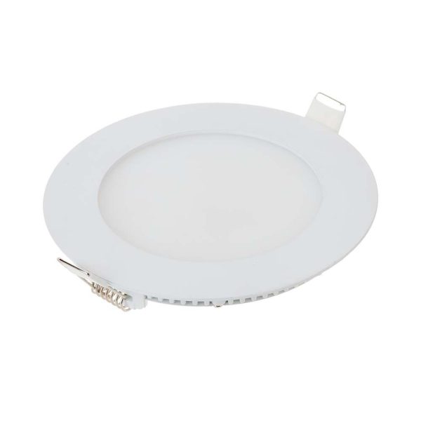VT-1220 LED Panel 6W - 6400K, rund. - Kulør : Kold