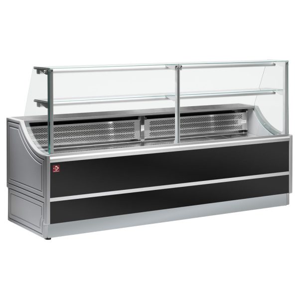 Køledisk - Neutral model, lige panel 90Â°, uden opbevaringsrum
