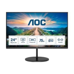 24" AOC Q24V4EA - 2560x1440 (QHD) - 75Hz - IPS