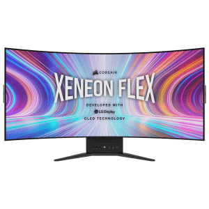 45" Corsair XENEON FLEX 45WQHD240 - 3440x1440 - 240Hz - OLED - Curved