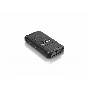 DENVER PSC-20012- Powerbank 20000mAh solar panel - Black Powerbank - Sort - 20000 mAh