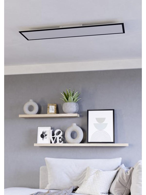 EGLO MORADILLO-Z MATTER panel 1195x295 RGB/CCT 4400lm, sort