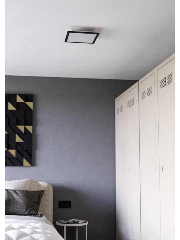 EGLO MORADILLO-Z MATTER panel 295x295 RGB/CCT 1700lm, sort