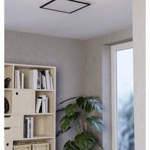 EGLO MORADILLO-Z MATTER panel 393x393 RGB/CCT 2300lm, sort