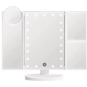 UNIQ Hollywood trifold make up spejl - hvid